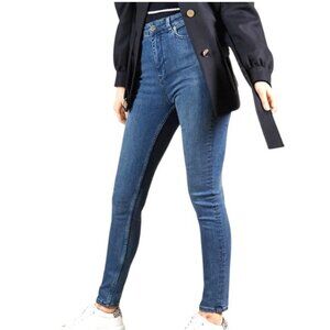 Ted Baker blue high rise skinny jeans size 28